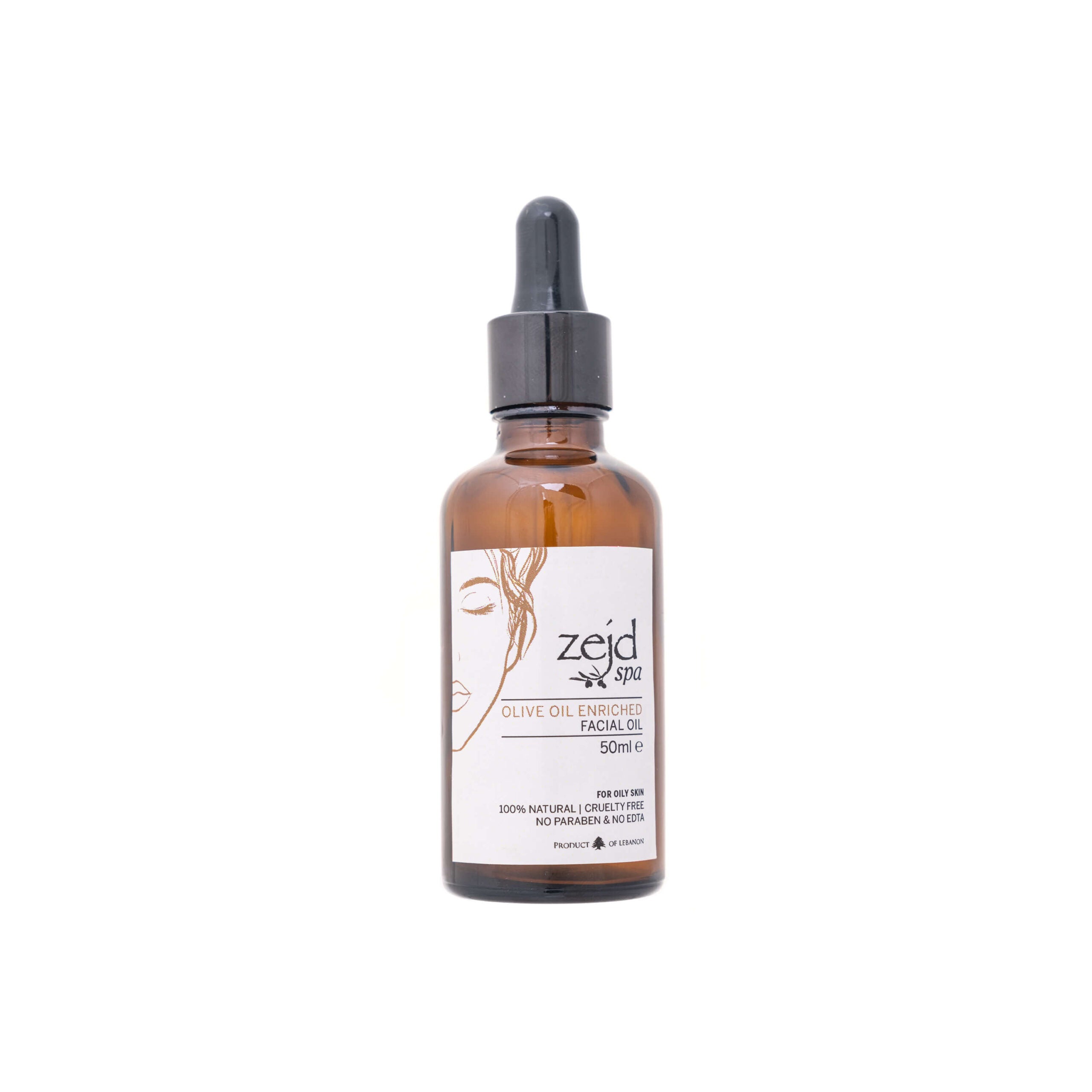 Olive Oil Enriched Facial Oil for Oily Skin | 50 ml – Zejd