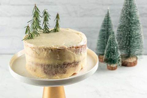 Christmas Cake with Zejd Extra Virgin Olive Oil