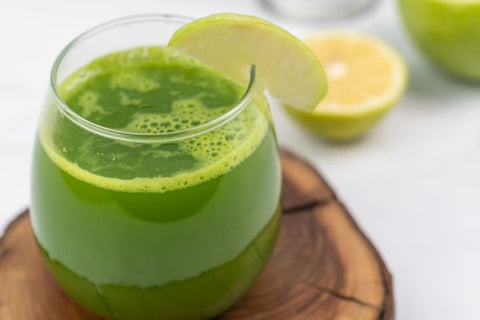 Green Cooler with Olive Leaf Tea