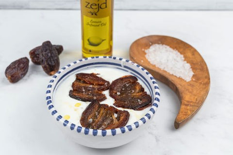 Sweet & Salty Date Yogurt Bowl