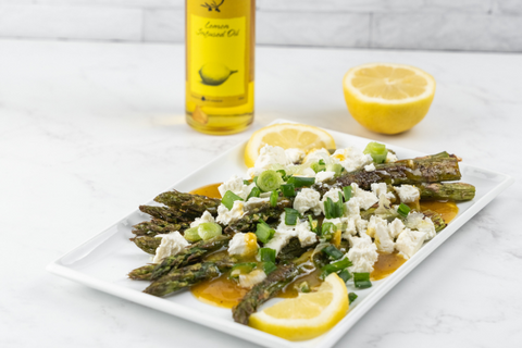 Roasted Asparagus with Lemon Vinaigrette