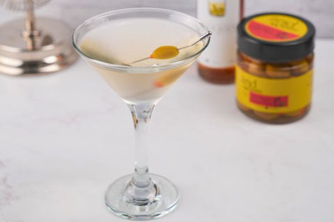 Mediterranean Dirty Martini — Cocktail