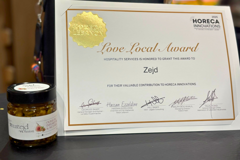 Zejd Wins Gold Innovation Award at Horeca 2025 for Olive Oil Infused Fig and Nut Mix