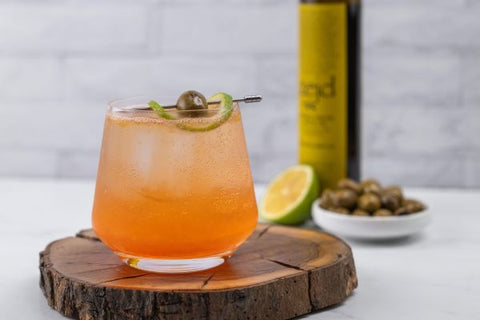 Citrus and EVOO Sparkler- Cocktail