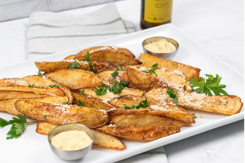 Ultra-Crispy Baked Potato Wedges