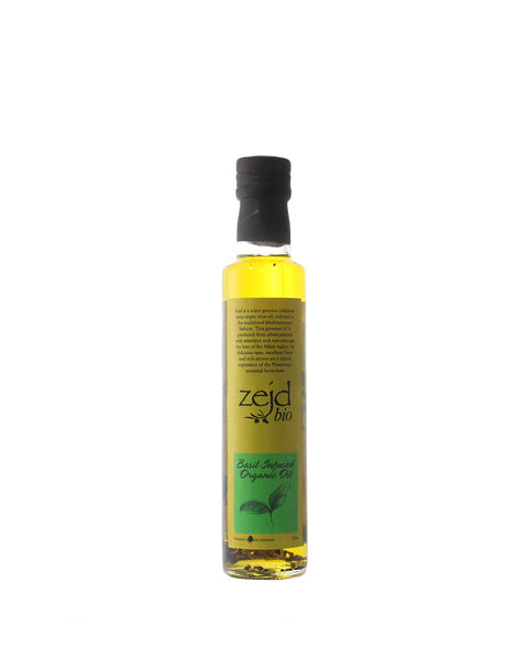 Organic Basil Infused Oil | 250 ml