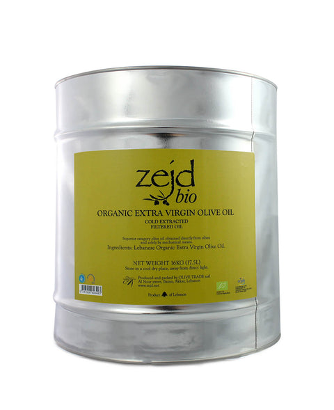 Organic Extra Virgin Olive Oil | 16 kg
